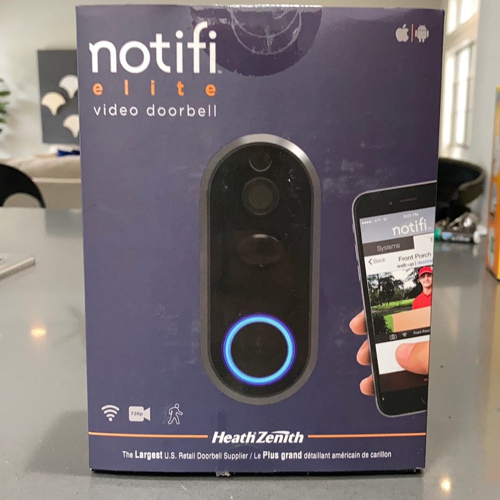 Heath Zenith SL-3012-00 Elite Notifi Vid doorbell
